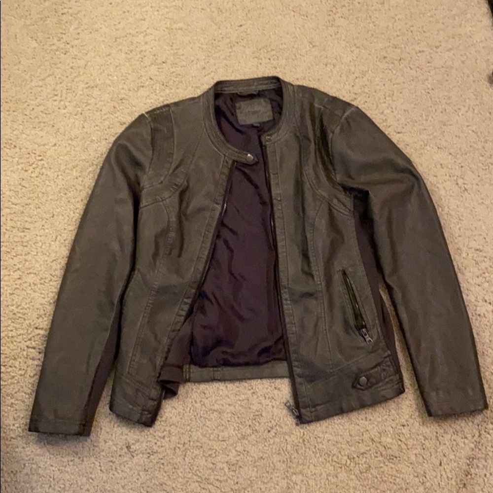 Leather jacket